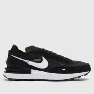 Nike Black & White Waffle One Trainers