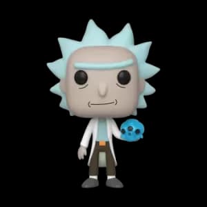 Rick and Morty Rick Skull Pop! Vinyl Figure