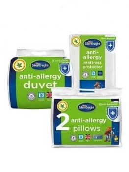 Silentnight Anti-Allergy King Size Bedding Bundle