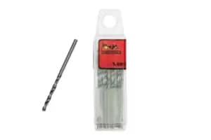 Teng Tools DBX030 10x 3.0mm Fully Ground Drill Bit - Split Point - DIN 362