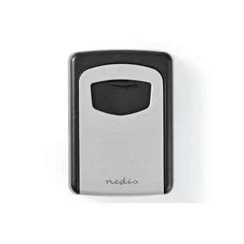 Nedis Key Safe with Combination Code Lock Inner Dimensions 30x65x90mm - Silver