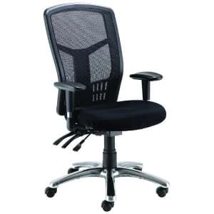 Avior Logan High Back Mesh Operator Black Chair KF97089