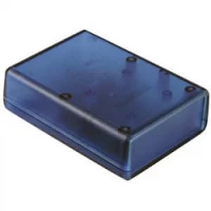 Hammond Electronics 1593NTBU Hand-held casing 110 x 75 x 25 Acrylonitrile butadiene styrene Blue (transparent)