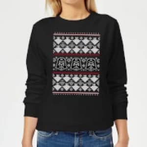 Star Wars Imperial Darth Vader Womens Christmas Sweatshirt - Black