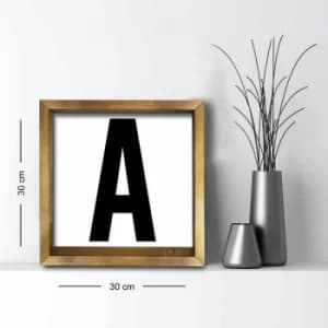 3030AHS-074a Multicolor Decorative Framed MDF Painting