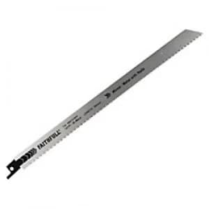 Faithfull Bi-Metal Sabre Saw Blade Demolition S1120HF 300 mm x 10 TPI Pack of 5