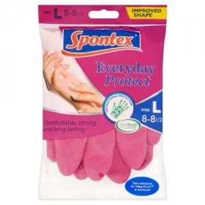Spontex Everyday Protect Household Gloves - Large