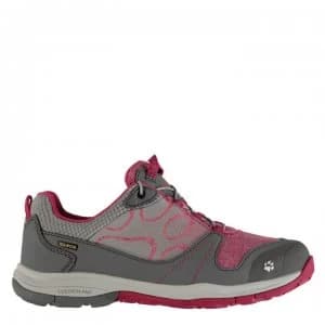 Jack Wolfskin Akka Low Walking Shoes Child Girls - azalea red