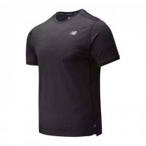 New Balance Impact Running T Shirt Mens - Black Heather