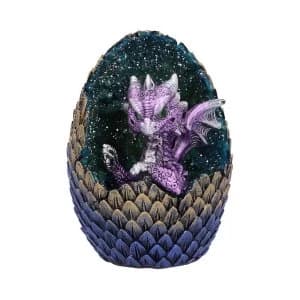 Geode Home (Purple) Figurine