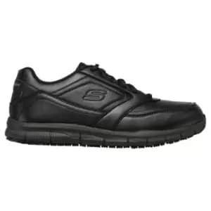 Skechers Work Relaxed Fit: Nampa SR Work Trainers Mens - Black