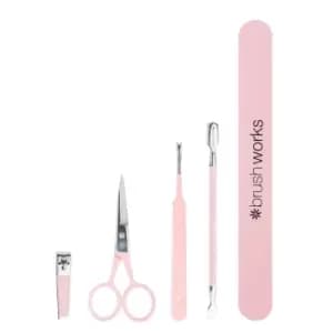 brushworks Luxury Nail Care Set 5 pcs