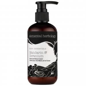 Elemental Herbology Mandarin and Geranium Hand & Body Cream 300ml