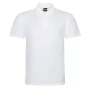 PRO RTX Mens Pro Pique Polo Shirt (M) (White)