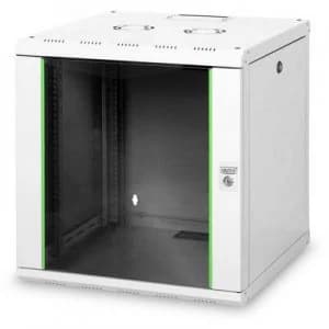 Digitus DN-19 12U-6/6 19 wall cabinet (W x H x D) 600 x 643 x 600 mm 12 U Grey-white (RAL 7035)