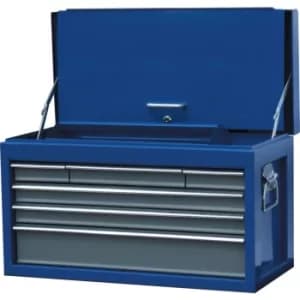 6-Drawer Tool Chest Blue/Grey