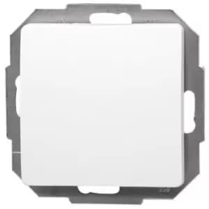 Kopp 10 A Flush Mount Light Switch, 2 Way, 250 V ac