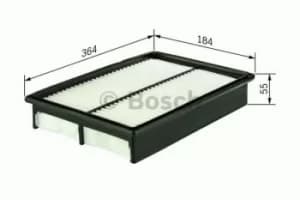 Bosch 1457433081 Air Filter Insert S3081
