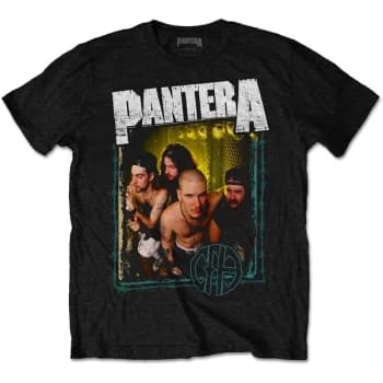 Pantera - Barbed Unisex Large T-Shirt - Black