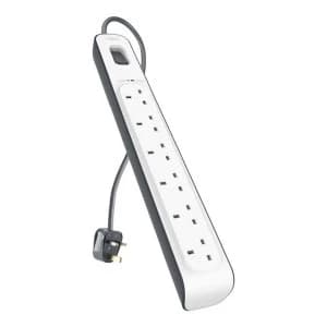 Belkin 6 Way Surge Protection Strip 2m