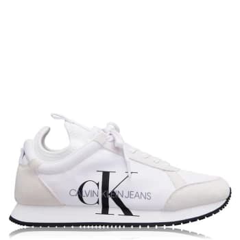 Calvin Klein Jeans Josslyn Low Trainers - White