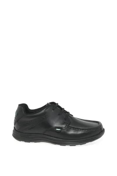 Kickers 'Reasan Lace' Junior School Shoes Black