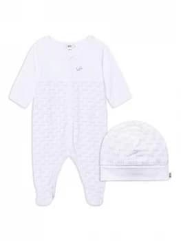 BOSS Baby Babygrow & Hat Set - White, Size Age: 1 Month
