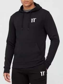 11 Degrees Core Pullover Hoodie - Black