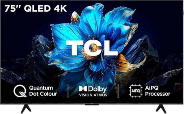 TCL 75" 75P7K-UK Smart 4K Ultra HD QLED TV