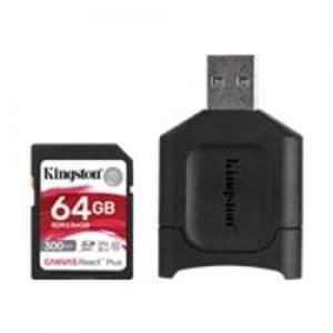 Kingston 64GB SDXC React Plus Card