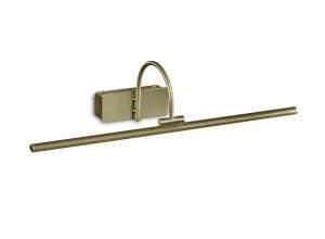 Wall Lamp, Picture Light, 8W, 3000K, 619lm, Antique Brass