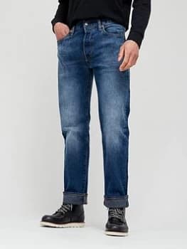 Levis 501® Original Straight Fit Jeans - Vintage Wash, Vintage Wash, Size 30, Inside Leg Regular, Men