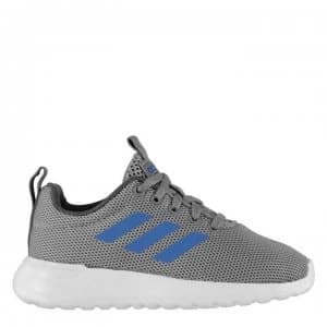 adidas Lite Racer Childrens Trainers - Grey/Blue/Wht