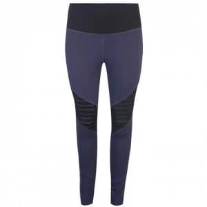 Reebok Mesh Tights Ladies - Heritage Navy