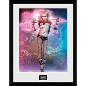 Suicide Squad Harley Quinn Stand 12" x 16" Framed Collector Print