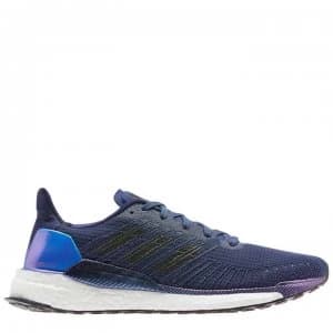 adidas Solar Boost 19 Mens Running Shoes - Indigo/Grey/Red