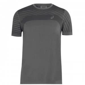 Asics Seamless T Shirt Mens - Grey/Grey