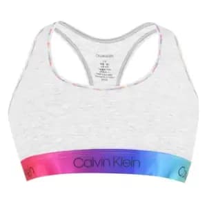 Calvin Klein Underlined Bralet - Grey