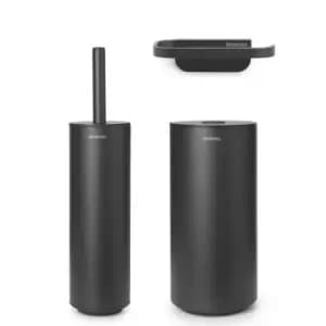 Brabantia MindSet Toilet Set Mineral Infinite Grey