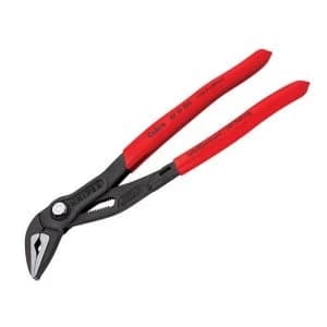 Knipex Cobra ES Extra Slim Water Pump Pliers PVC Grip 250mm - 34mm Capacity