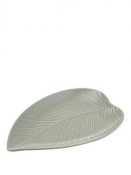 Mason Cash In The Forest Small Leaf Platter