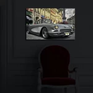 4570?ACT-46 Multicolor Decorative LED Lighted Canvas Painting