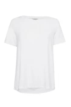 Great Plains Sudbury Stretch Side Split Top White