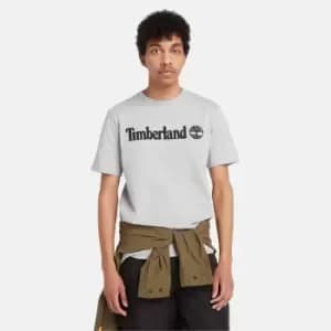 Timberland Est. 1973 Crew T-Shirt For Men In Grey, Size L