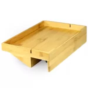 Bamboo Clip-On Bedside Shelf M&W