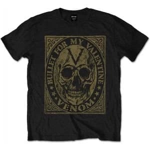 Bullet For My Valentine - Venom Skull Mens Medium T-Shirt - Black