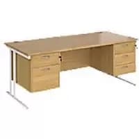 Dams International Desk MC18P23WHO 1,800 x 800 x 725 mm
