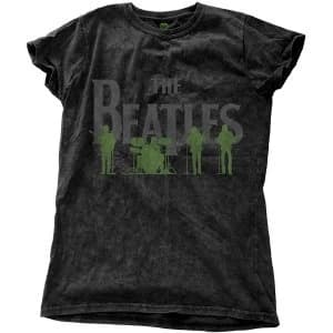 The Beatles - Saville Row Line-Up Womens Medium T-Shirt - Black