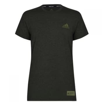 adidas STU Tech T-Shirt Mens - Khaki