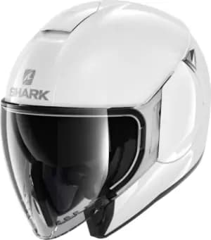 Shark CityCruiser Blank Jethelm, white, Size S, white, Size S